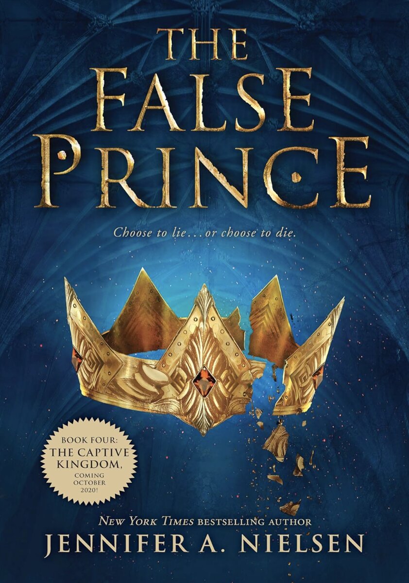 the false prince cover graphic